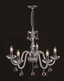 Amora Crystal Ceiling Lights Diyas Multi Arm Crystal Fittings